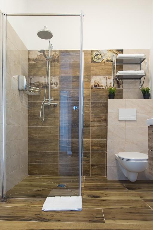 Kúpeľňa v ubytovaní Living Apartments Poznań