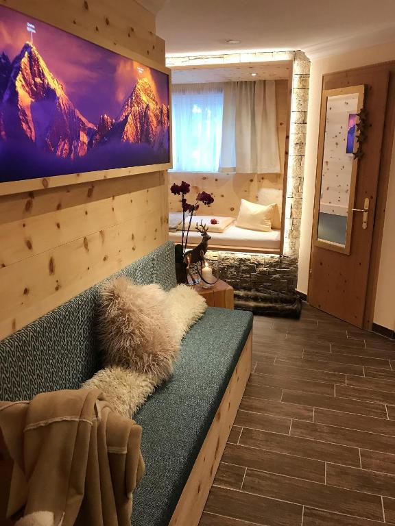 Posteľ alebo postele v izbe v ubytovaní Hotel Garni Ida