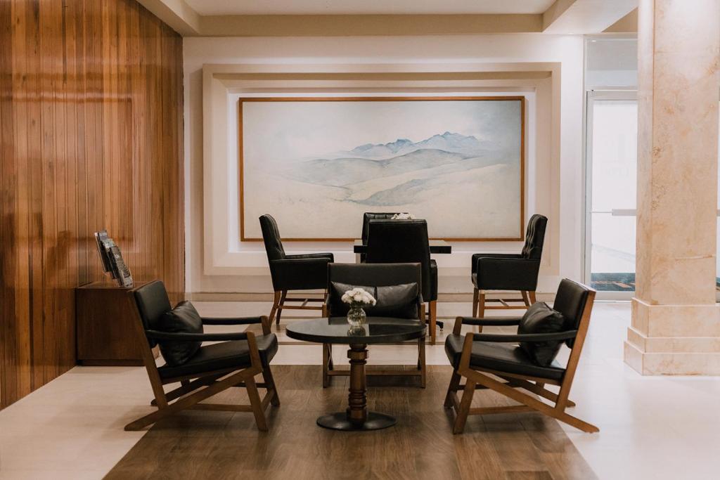Posezení v ubytování Hotel Leon