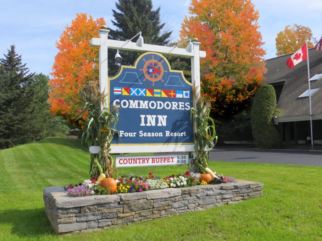 Zahrada ubytování Commodores Inn