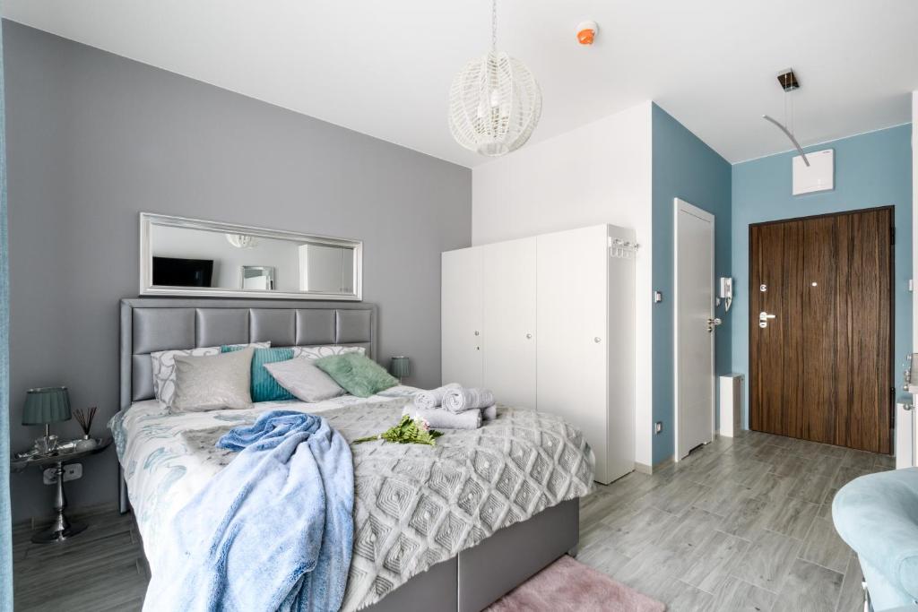 Aparthotel Pawia Deluxe- 10 min to center - Resim 9