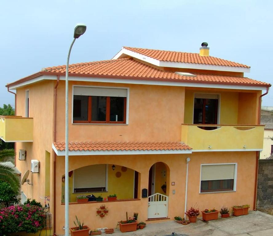 Budova, kde se bed and breakfast nachází