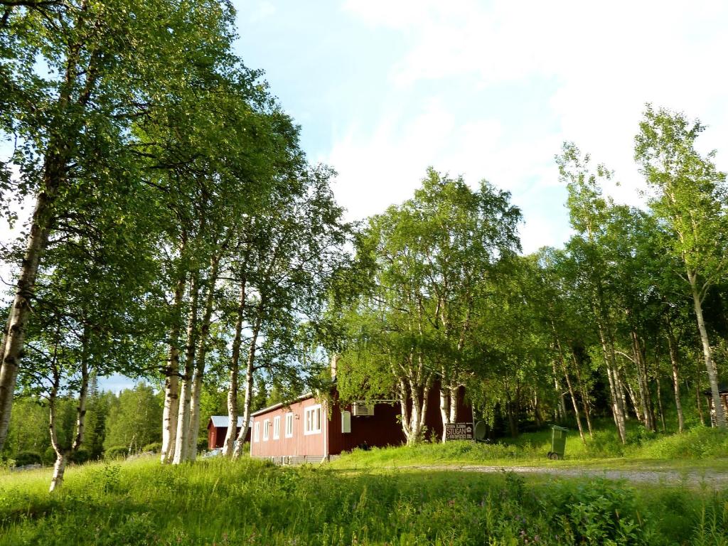Paesaggio naturale nelle vicinanze del lodge