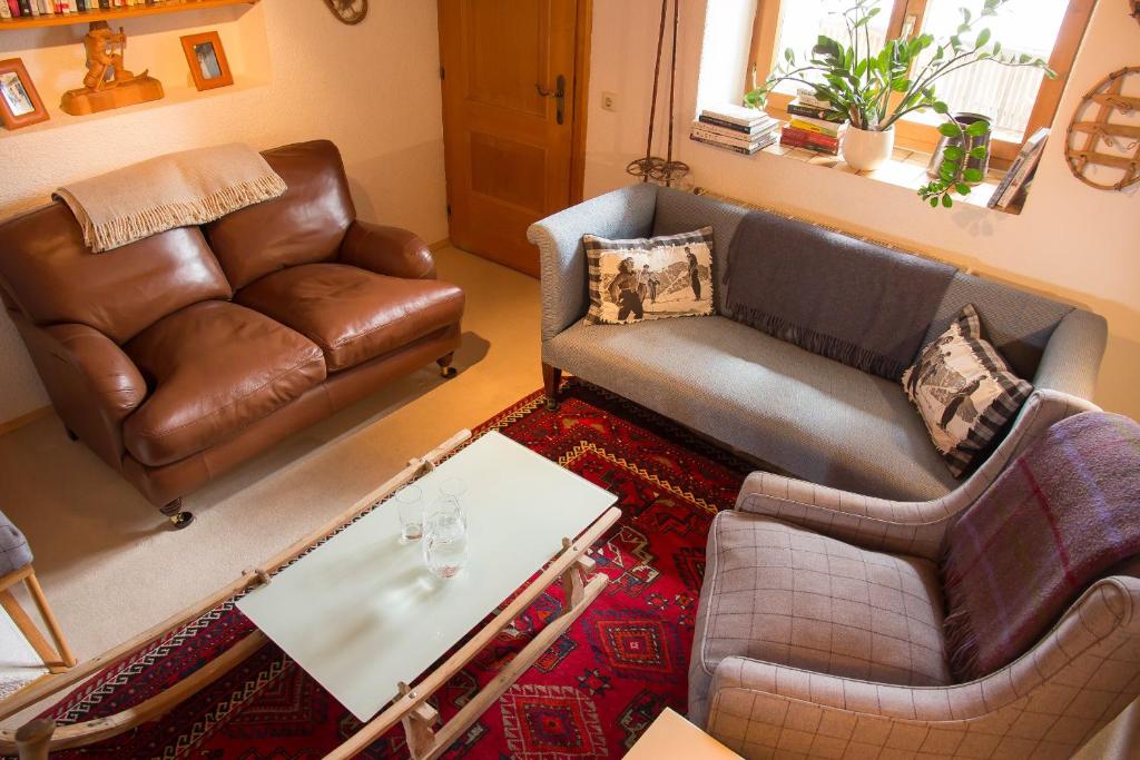 Posezení v ubytování Haus 7 Stuben