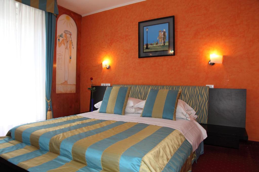 Postel nebo postele na pokoji v ubytování Hotel Soraya