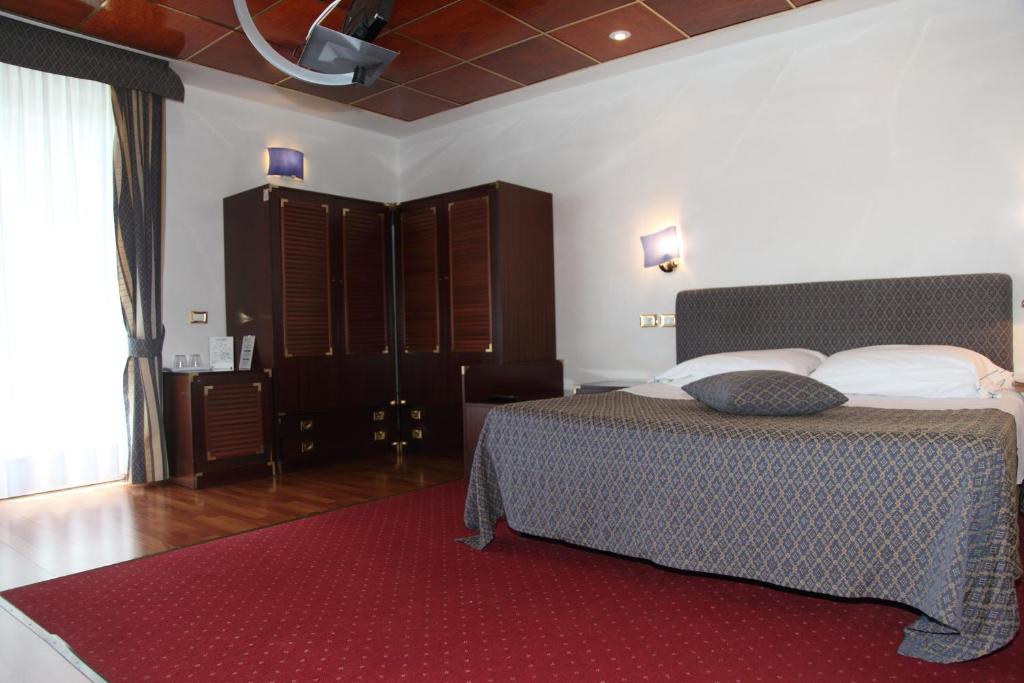 Postel nebo postele na pokoji v ubytování Hotel Soraya