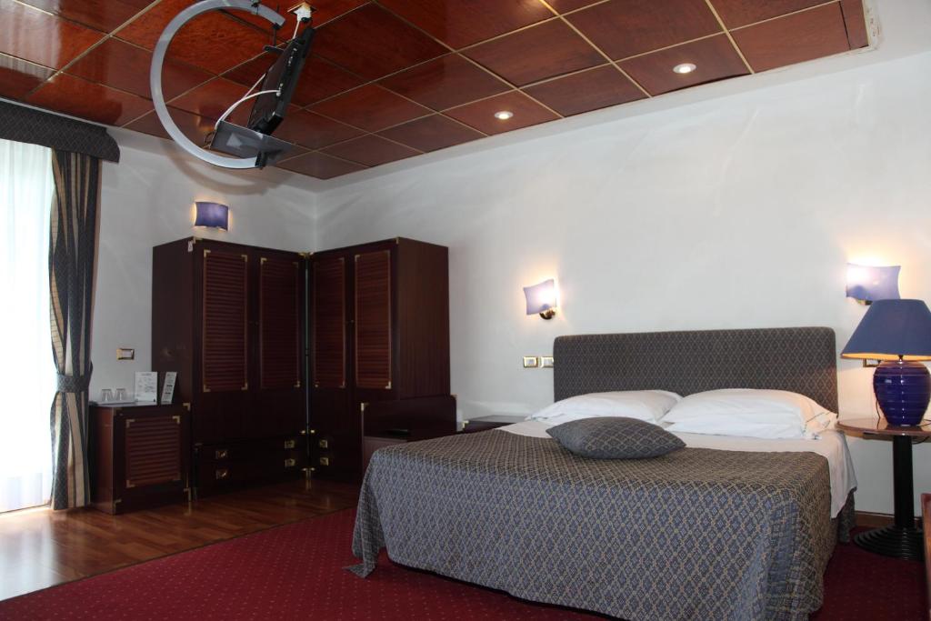 Postel nebo postele na pokoji v ubytování Hotel Soraya