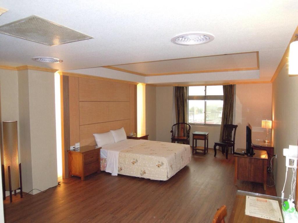 Posezení v ubytování San Ho Business Hotel