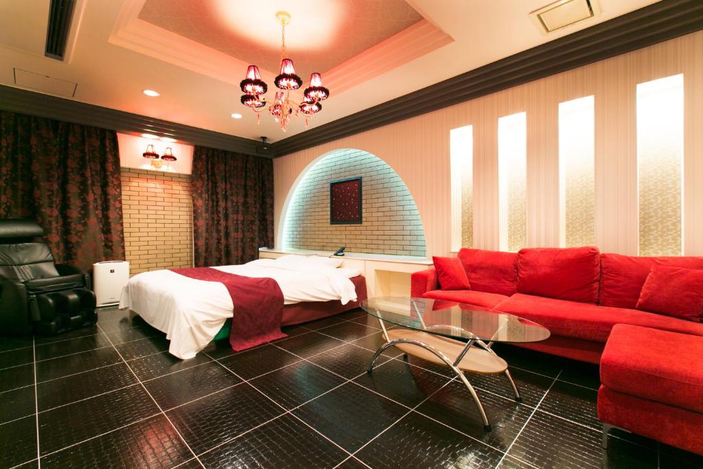 Posezení v ubytování Hotel Atlantis Otsu (Adult Only)