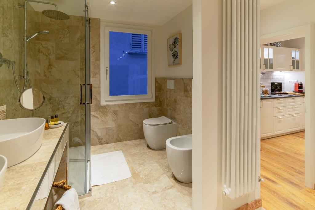 Łazienka w obiekcie Clavature LuxuryApartment