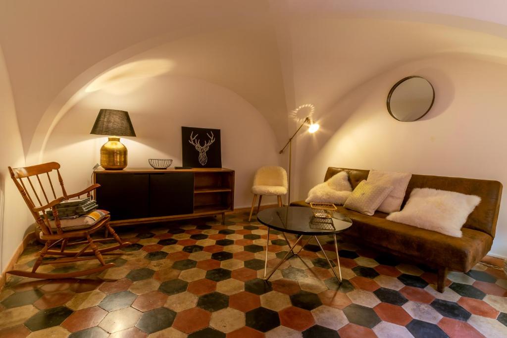 Część wypoczynkowa w obiekcie Clavature LuxuryApartment