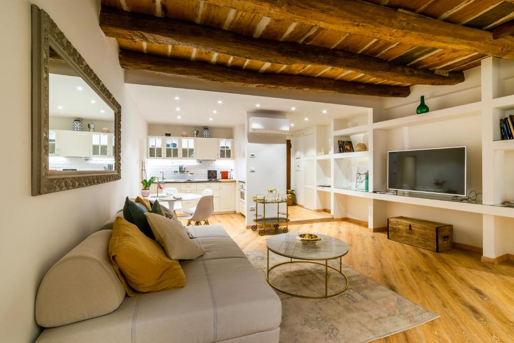 Część wypoczynkowa w obiekcie Clavature LuxuryApartment
