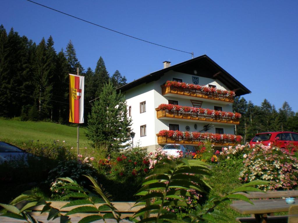 Zahrada ubytování Gasthof-Pension Waldfriede