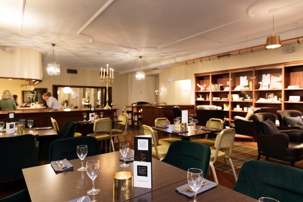 Restaurace v ubytování ProfilHotels Calmar Stadshotell