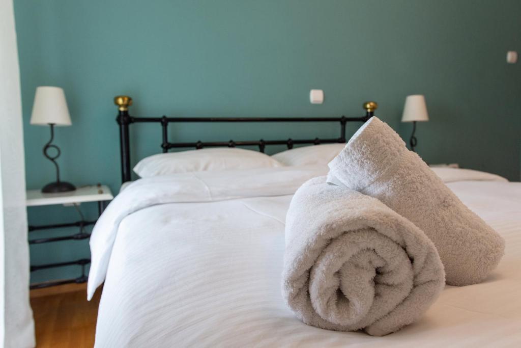 Posteľ alebo postele v izbe v ubytovaní Apartments Nina