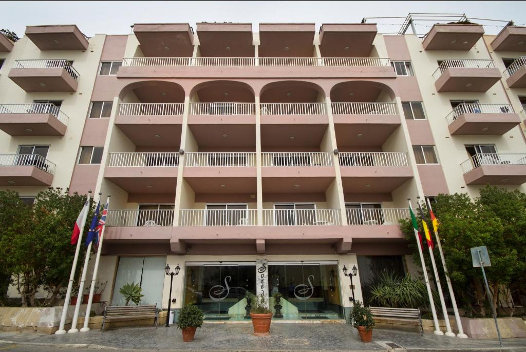 Budova, kde se hotel nachází