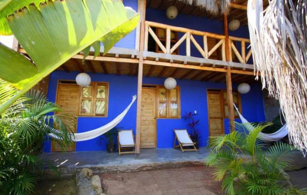 Balkón nebo terasa v ubytování Casa BLU