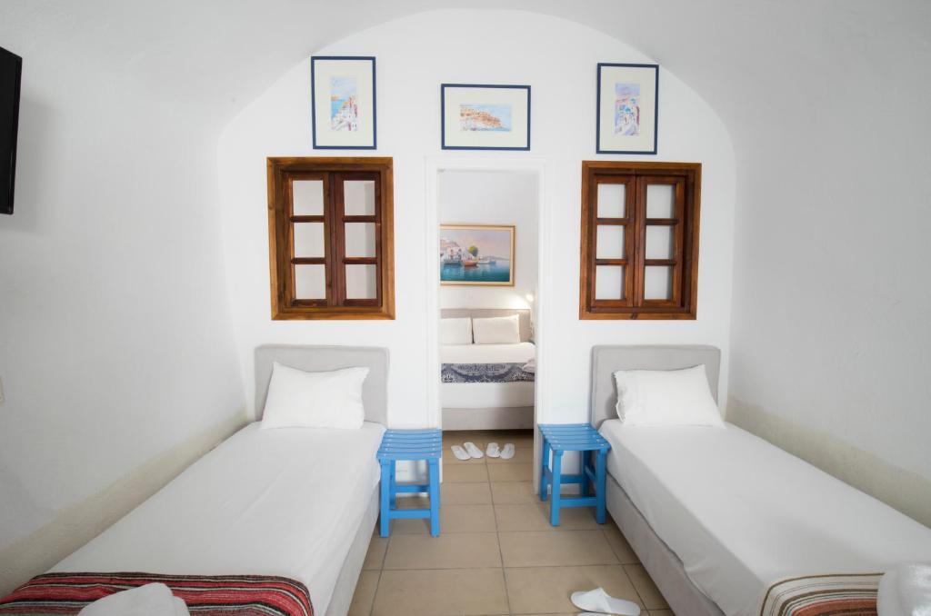 Letto o letti in una camera di Edem