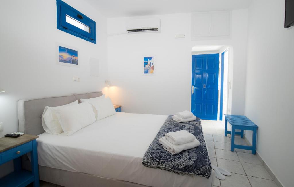 Letto o letti in una camera di Edem