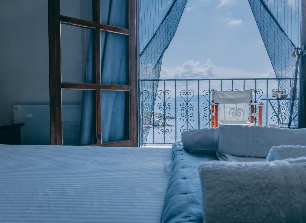 Posteľ alebo postele v izbe v ubytovaní Casa di Bella