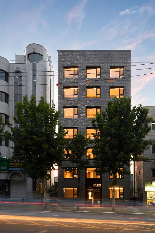 O edifício em que o hostel se localiza