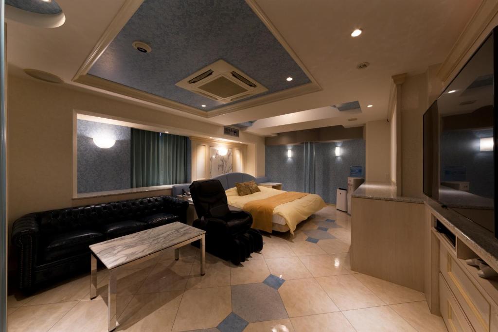 Posezení v ubytování Hotel Luna Ikeda (Adult Only)