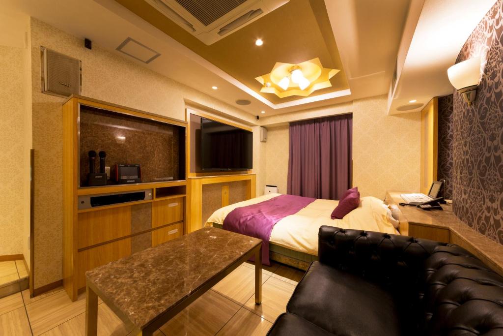 Posezení v ubytování Hotel Luna Ikeda (Adult Only)