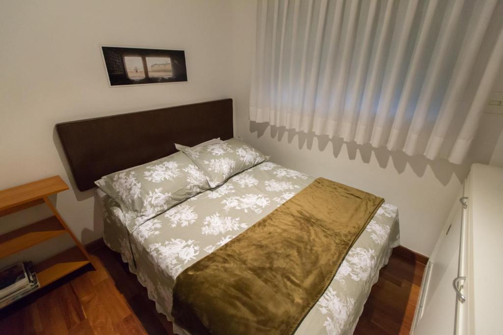 Postel nebo postele na pokoji v ubytování Cobertura Duplex Villa Paulista