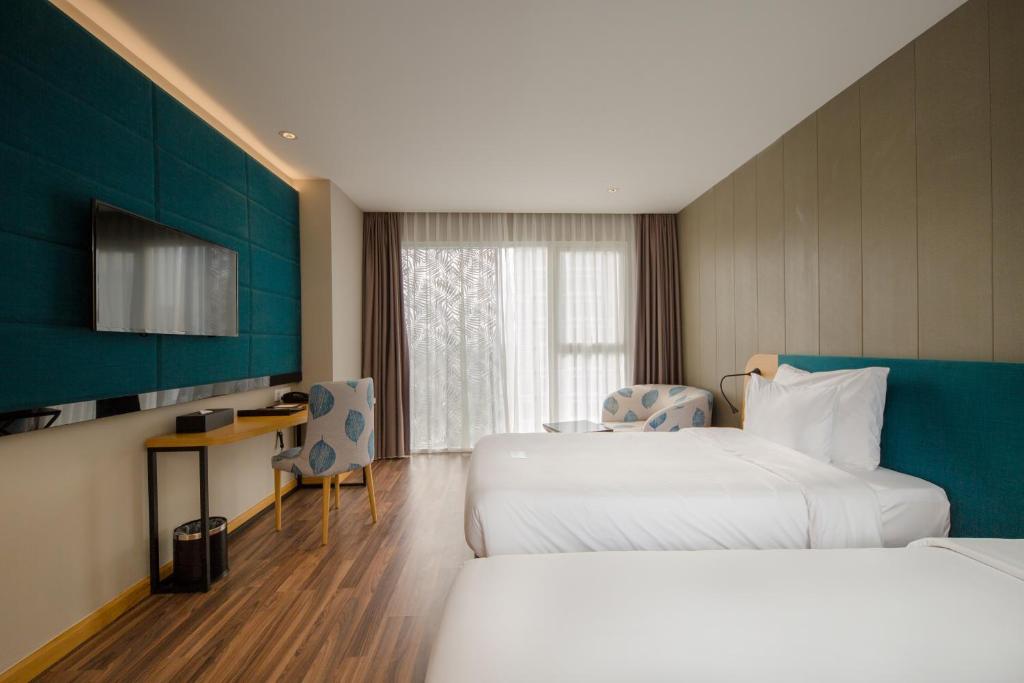 Phòng Deluxe 2 Giường Đơn