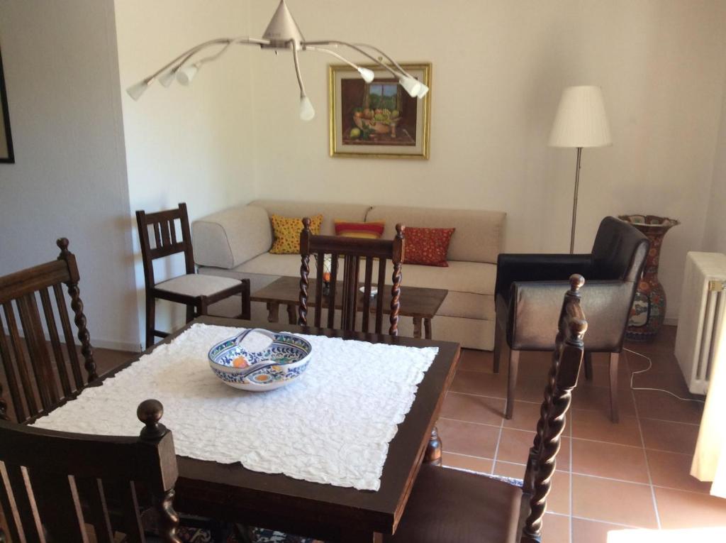 Posezení v ubytování Ferienwohnung Cipolla