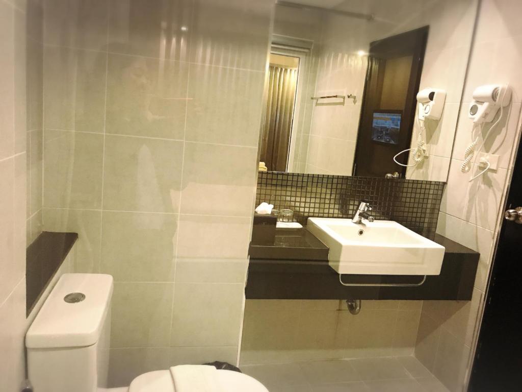 Koupelna v ubytování Inn Residence Serviced Suites - SHA Extra Plus