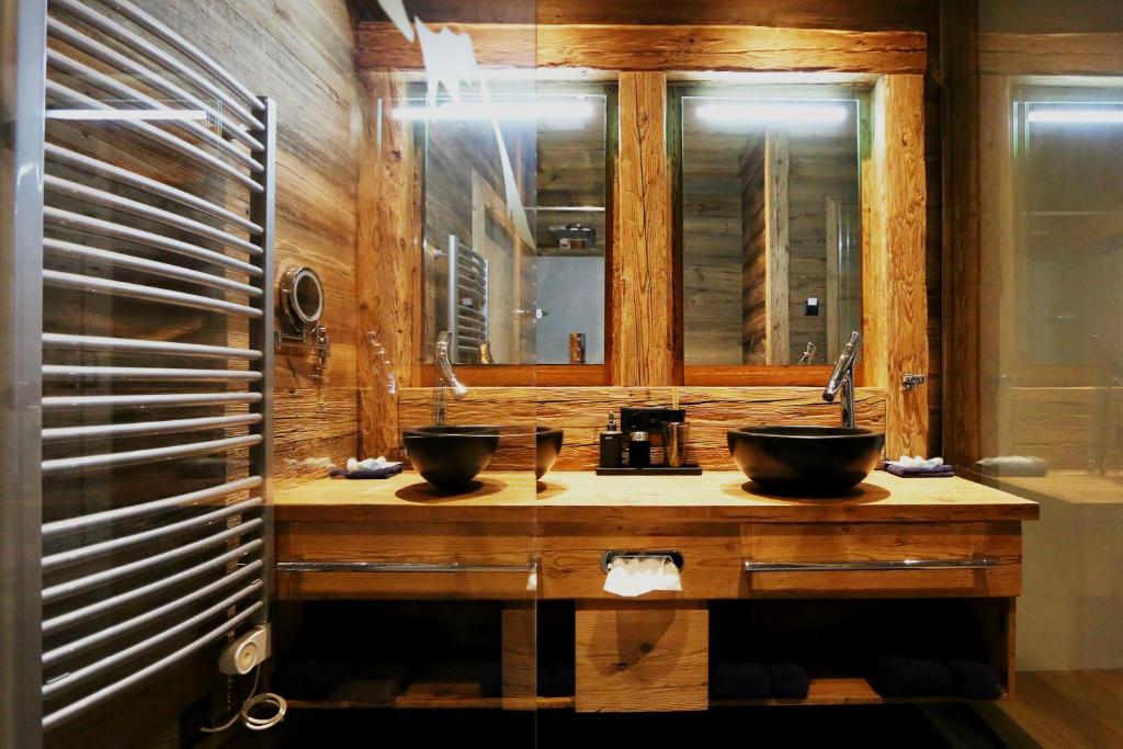 Koupelna v ubytování Amber Ski-in/out Hotel & Spa