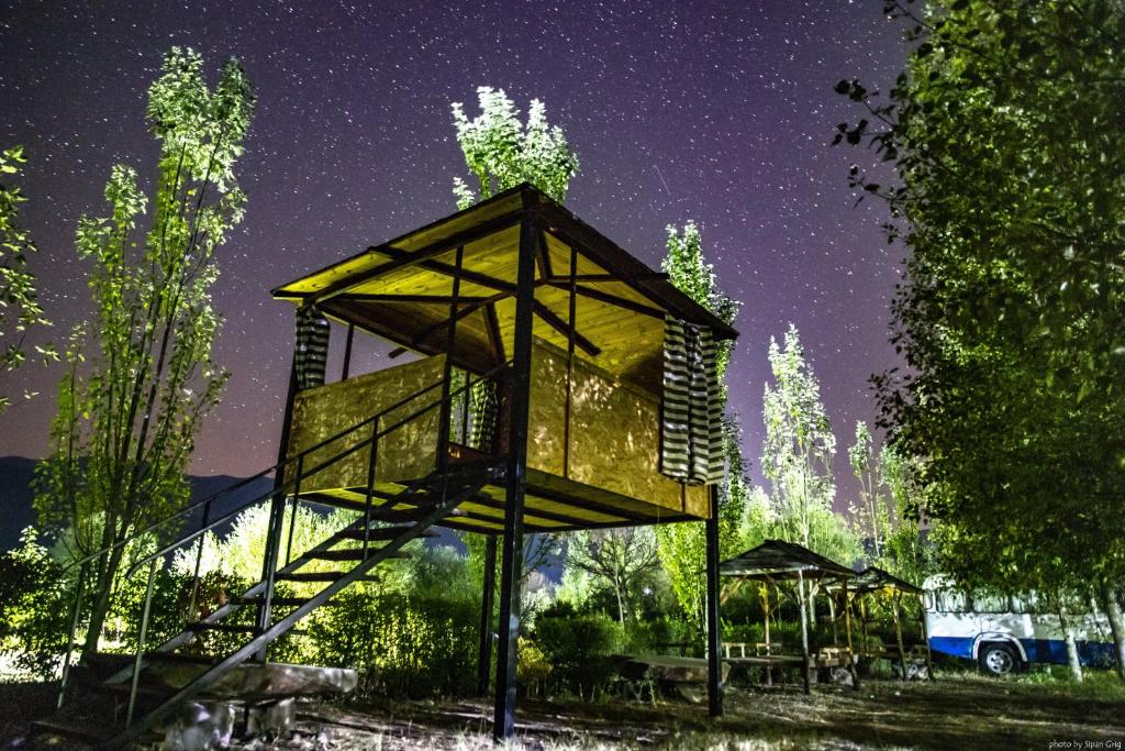 Zahrada ubytování Crossway Camping