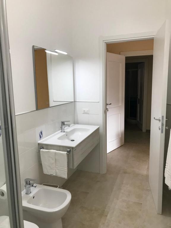 Koupelna v ubytování Casa Tacconi