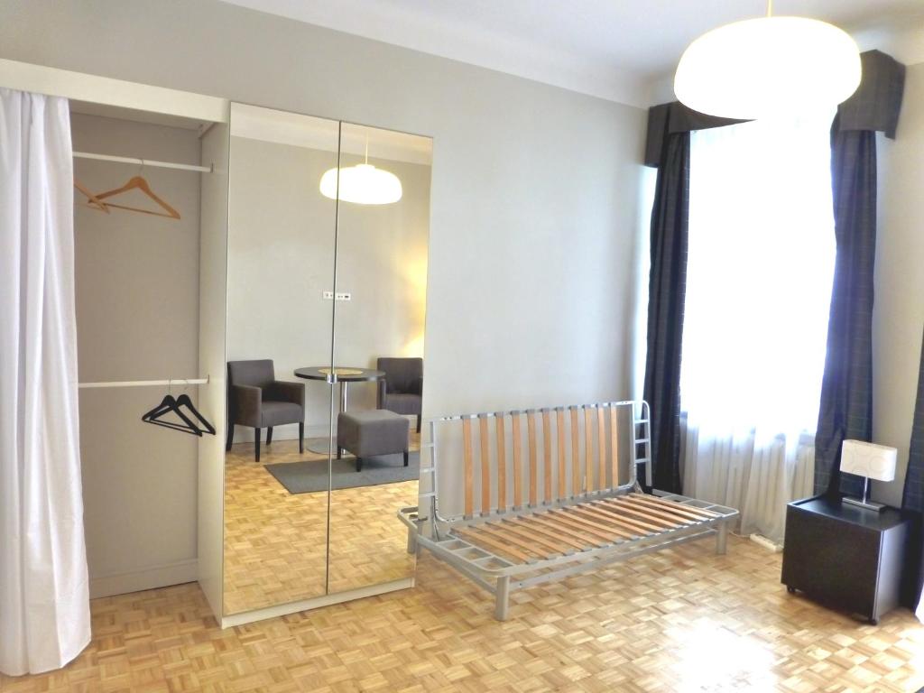 Posezení v ubytování 7 Rooms MTP