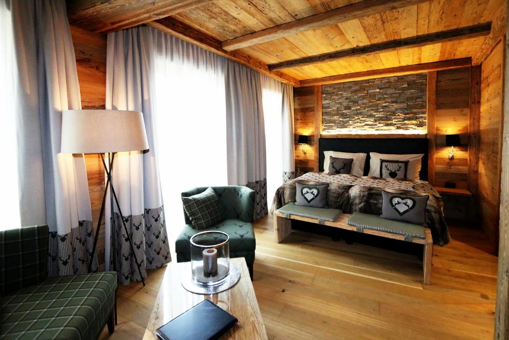 Posezení v ubytování Amber Ski-in/out Hotel & Spa