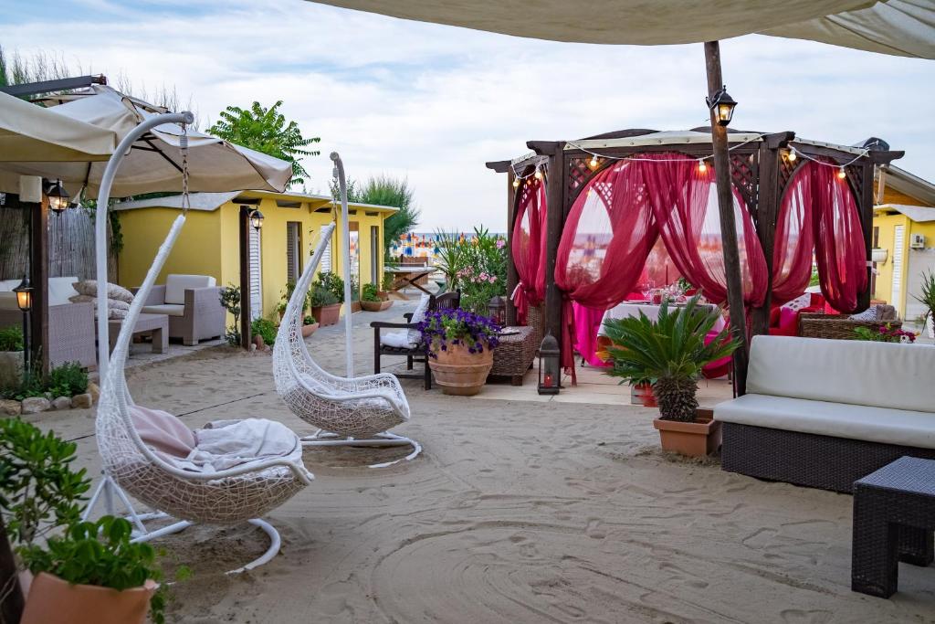 Patio nebo venkovní prostory v ubytování Hotel Estate