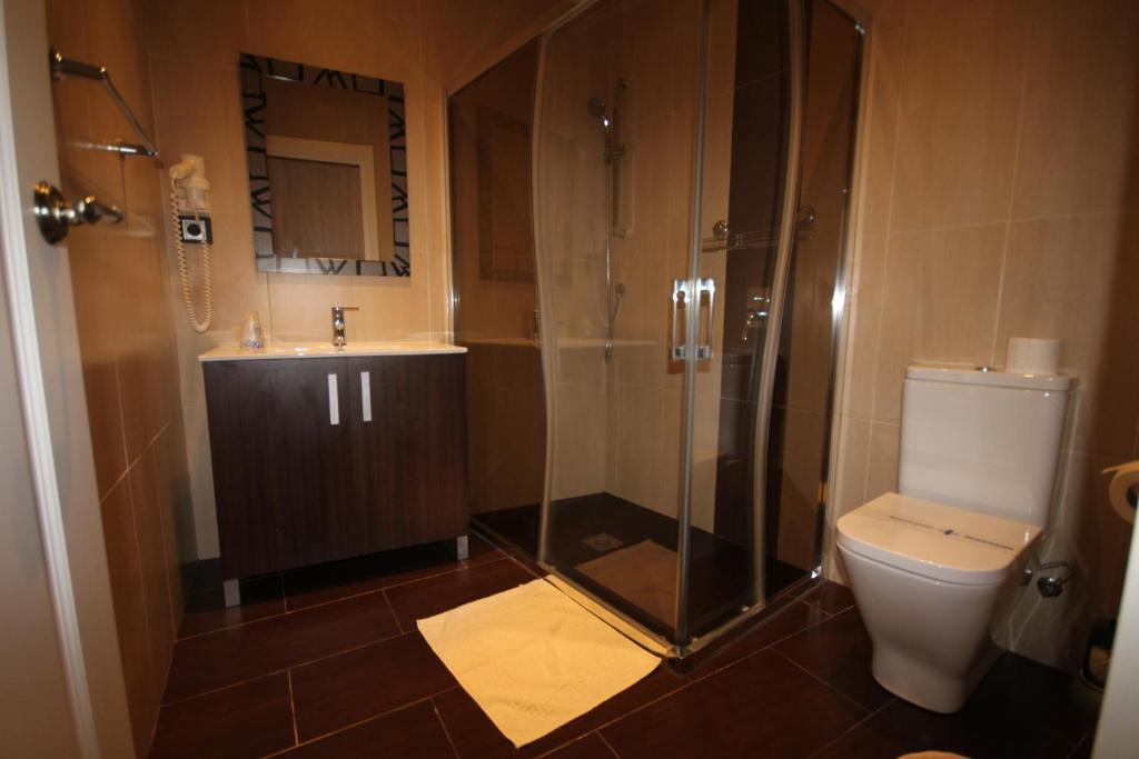 Kúpeľňa v ubytovaní Hotel Copacabana Tarifa Beach