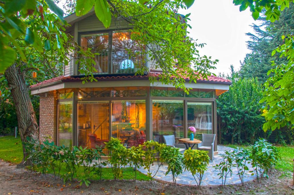 Zahrada ubytování Villa Kirkpinar Sapanca