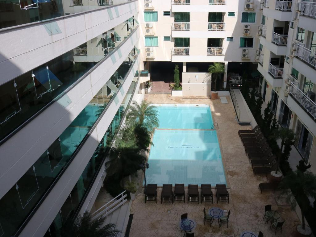  Apartamento 1 dormitório no Hotel Summer Beach Bombinhas