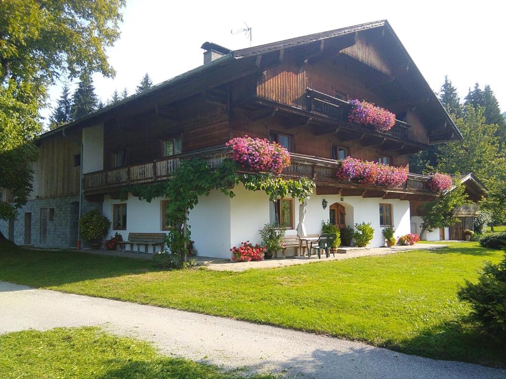 Zahrada ubytování Bauernhof Hintenberg