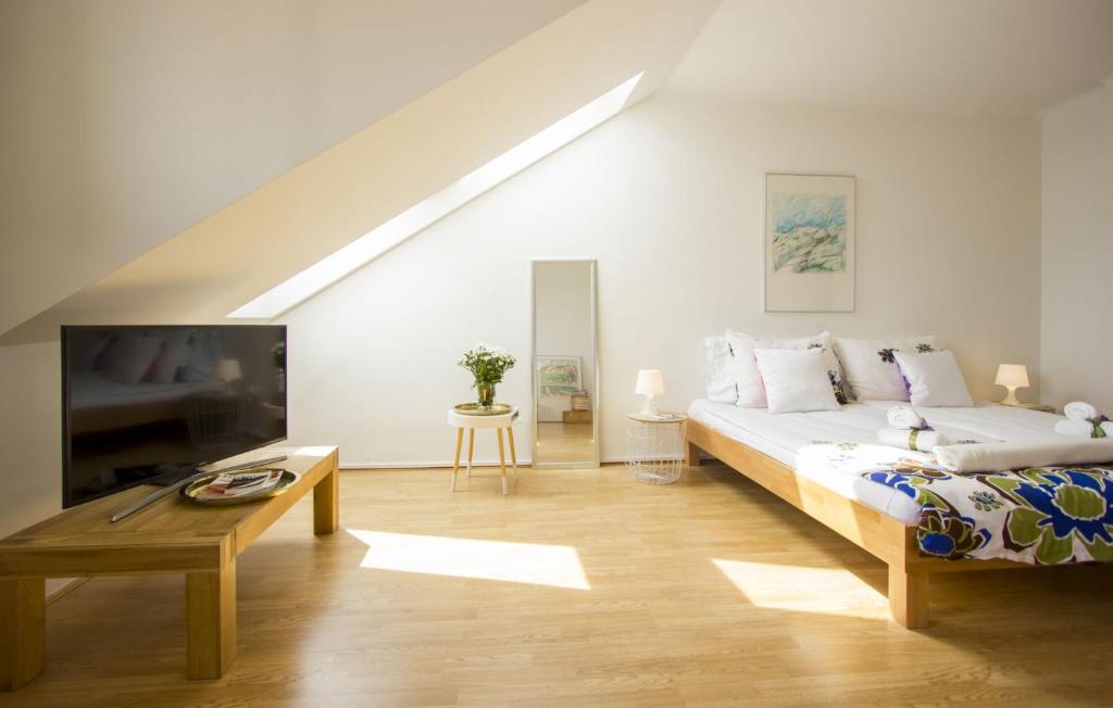 Posteľ alebo postele v izbe v ubytovaní West Coast luxury apartment