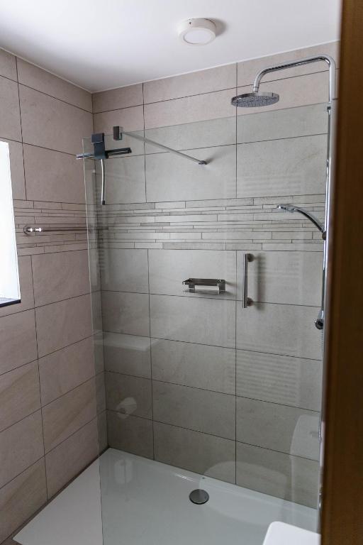 Koupelna v ubytování B&B 't Heirweggoed