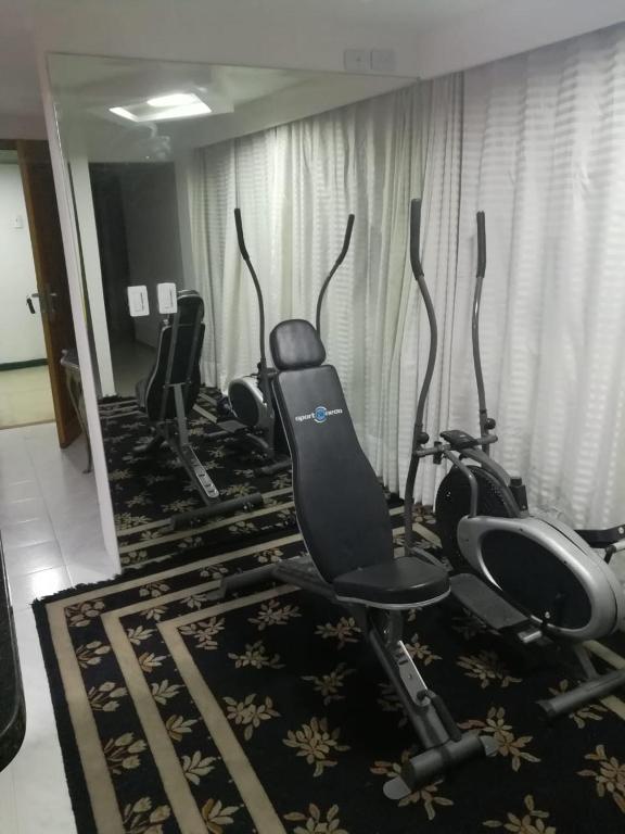 Fitness centrum a/nebo fitness zařízení v ubytování The best location in Bogota