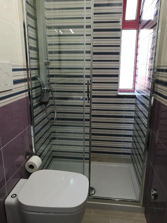 A bathroom at dreams on the sea