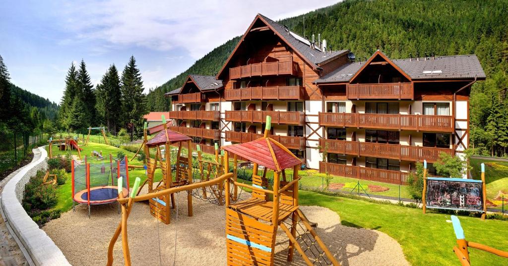Herní místnost nebo prostor pro děti v ubytování Wellness Hotel Chopok