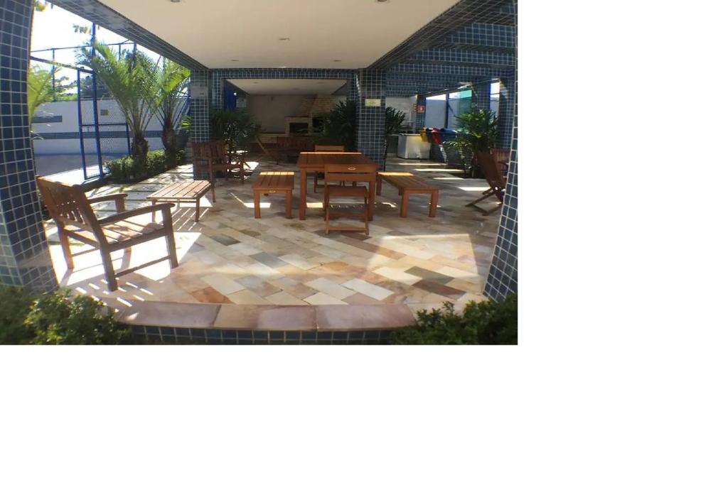  Apto pé-na-areia em Bertioga