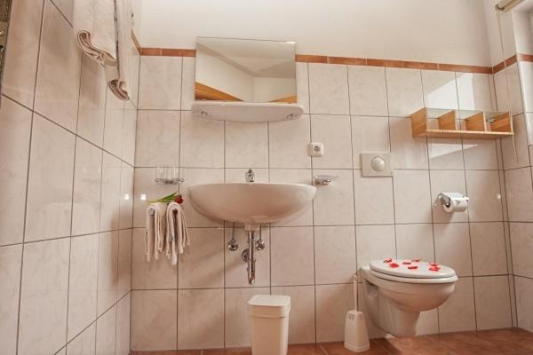 Kúpeľňa v ubytovaní Apart Pregenzer