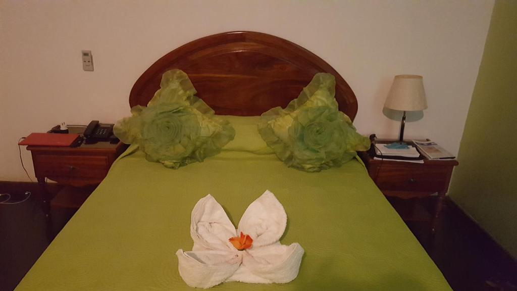 Postel nebo postele na pokoji v ubytování Chez Loutcha Residencial
