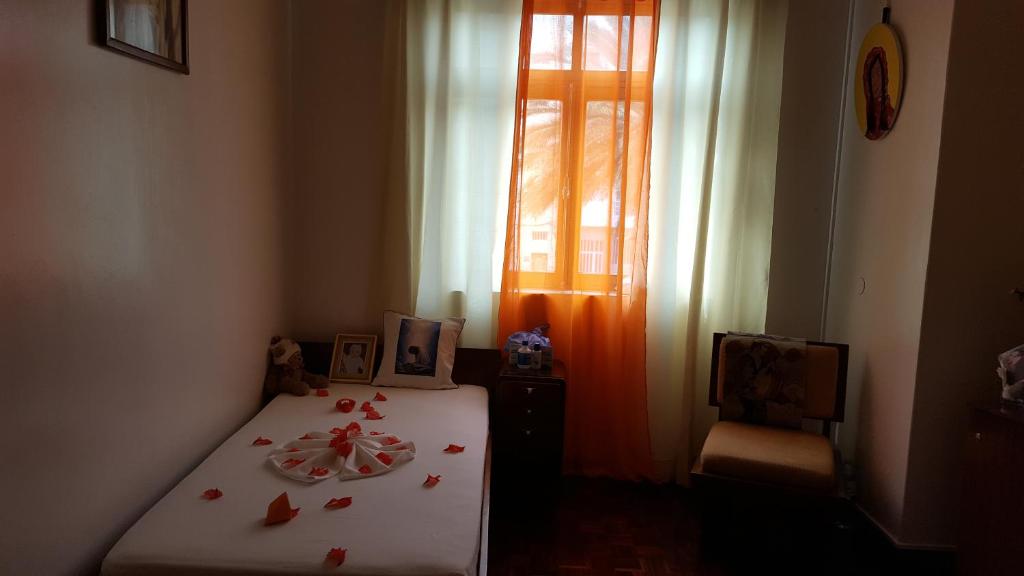 Postel nebo postele na pokoji v ubytování Chez Loutcha Residencial